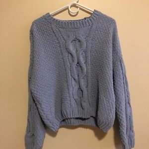 garage slouchy sweater